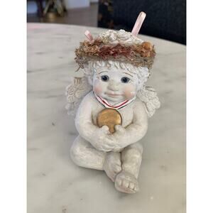 Vintage Westland Dreamsicles Cherub Angel with Medal